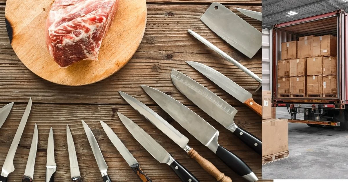 Shipping knives for business or e-commerce