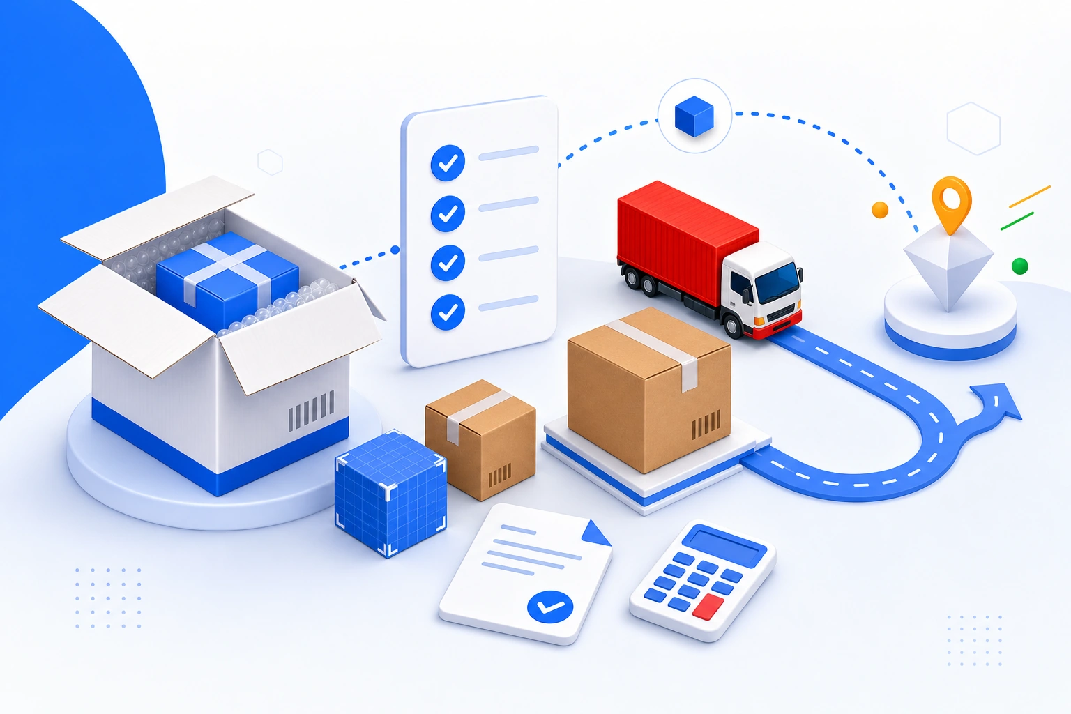 Illustration of US parcel forwarding from Jetkrate to Israel