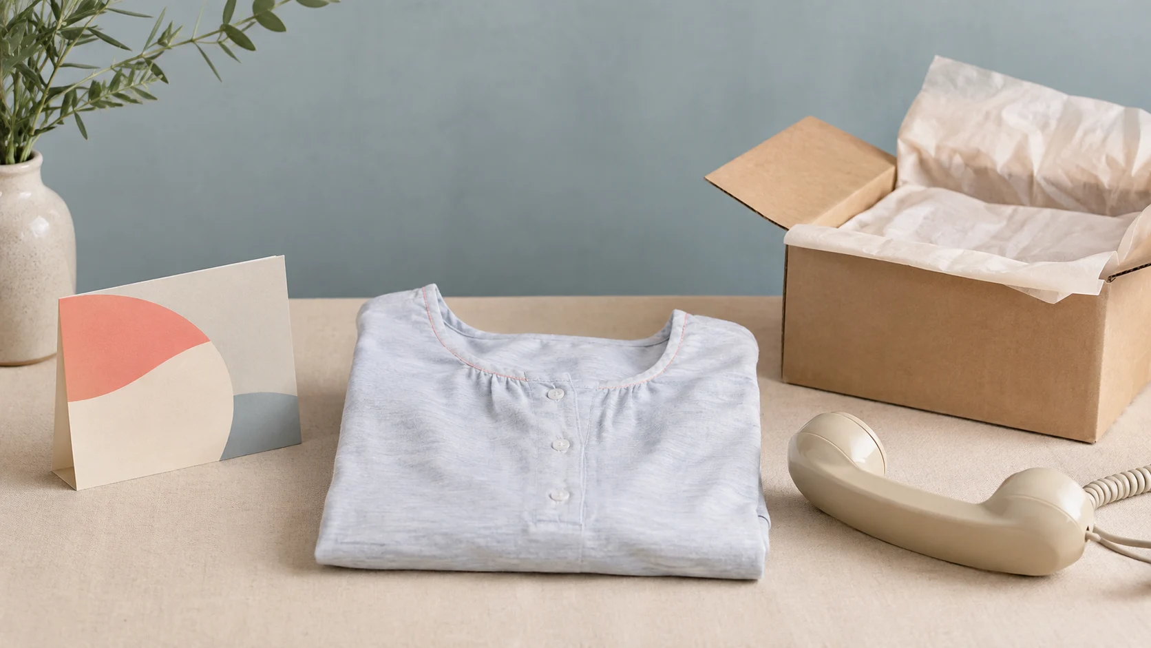 Comparing local, phone-order and US package-forwarding options for a cotton nightgown